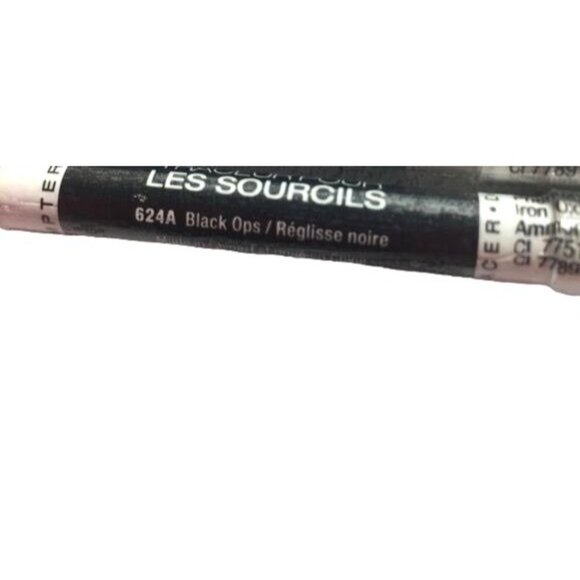 Wet n Wild Eye Brow Pencil Coloricon 0.02 oz Black Ops 624A Pencil/Brush Duo New - Picture 2 of 2